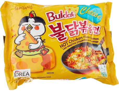 buldak cheese Hot chicken flavor ramen