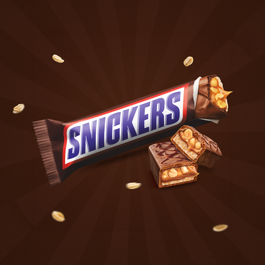 Snickers Peanut Nougat & Caramel Chocolate Filled Bar