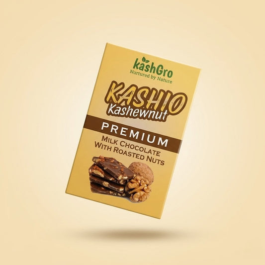 Kashio Kashewnut Premium Milk Chocolate With Nuts