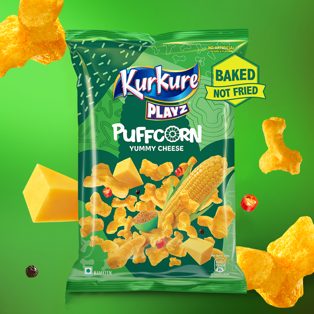 Kurkure Puffcorn Yummy Cheese Puffs