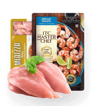 Chicken , Meat & fish