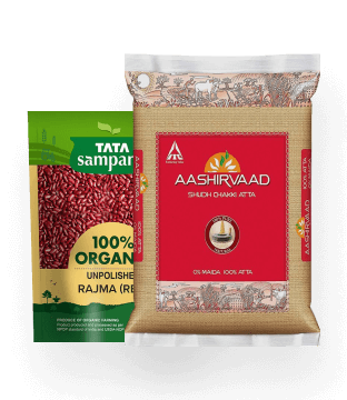 Atta, Rice & Dal
