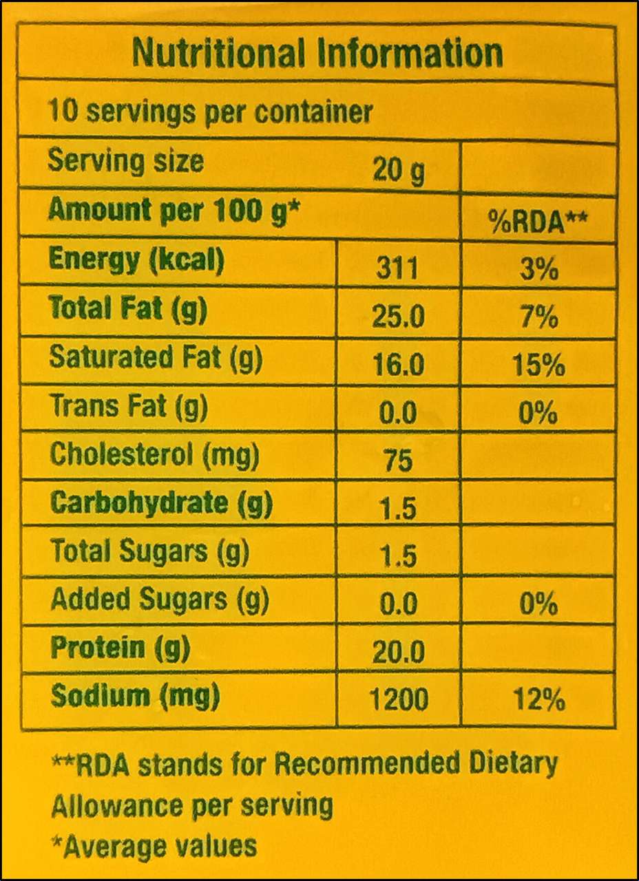 Amul Cheese Slices, 200 gm