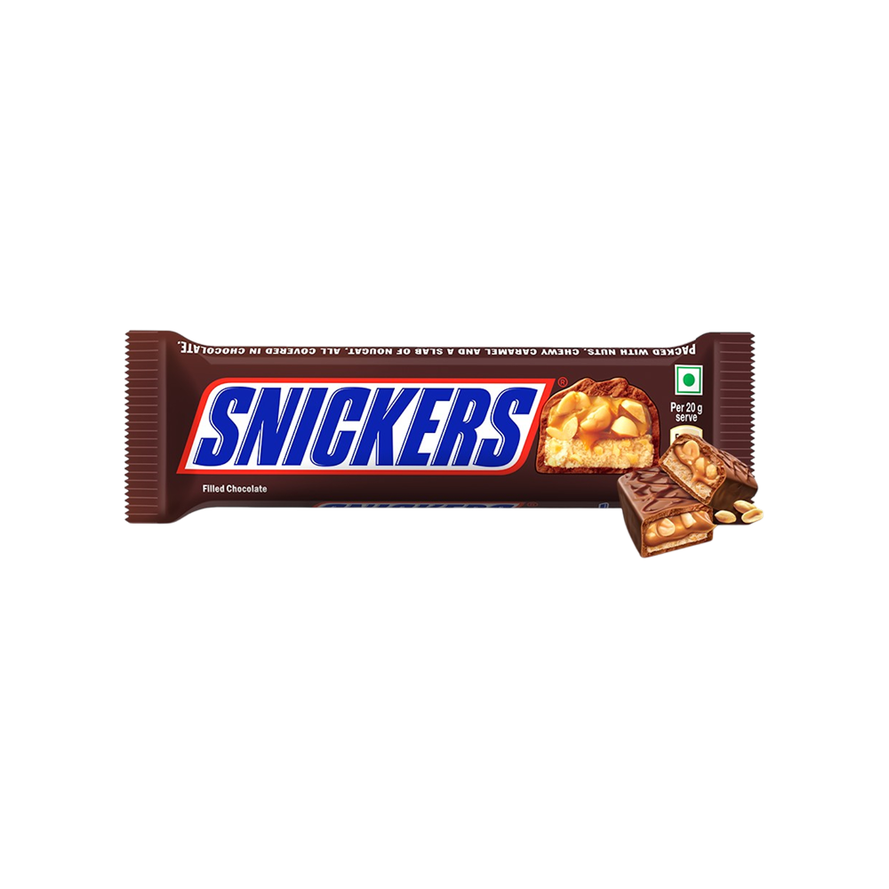 Snickers Peanut Nougat & Caramel Chocolate Filled Bar