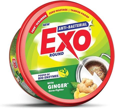 Exo Anti Bacterial With Ginger Germ Fighter , Free Scrubber Worth ₹10