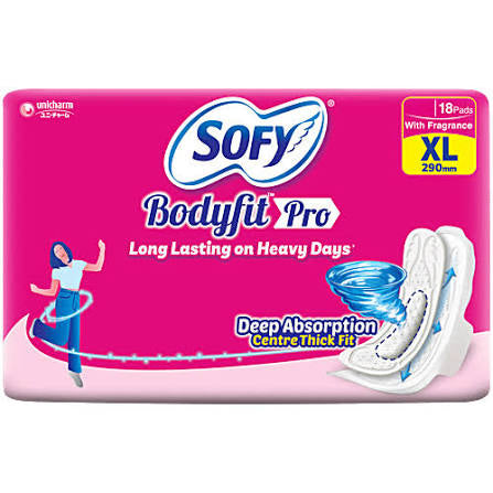 Sofy BodyFit Pro Long Lasting On Heavy Days XL