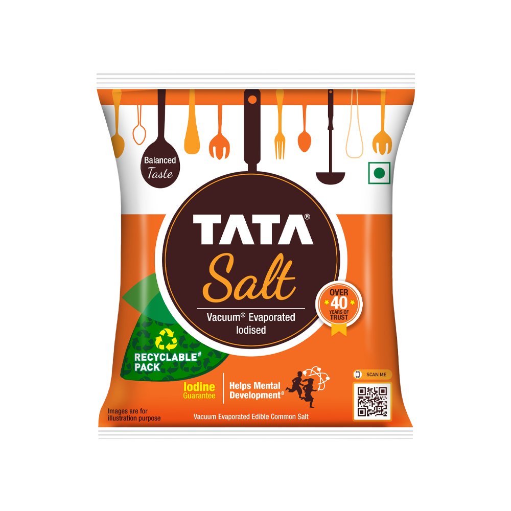Tata Salt (Vacuum Evaporated Iodised) 1kg