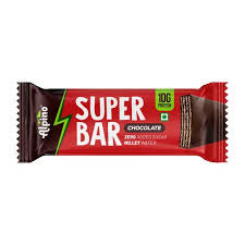 Super Bar Chocolate Zero Added Sugar Millet Chocolate Wafer 10g Protein