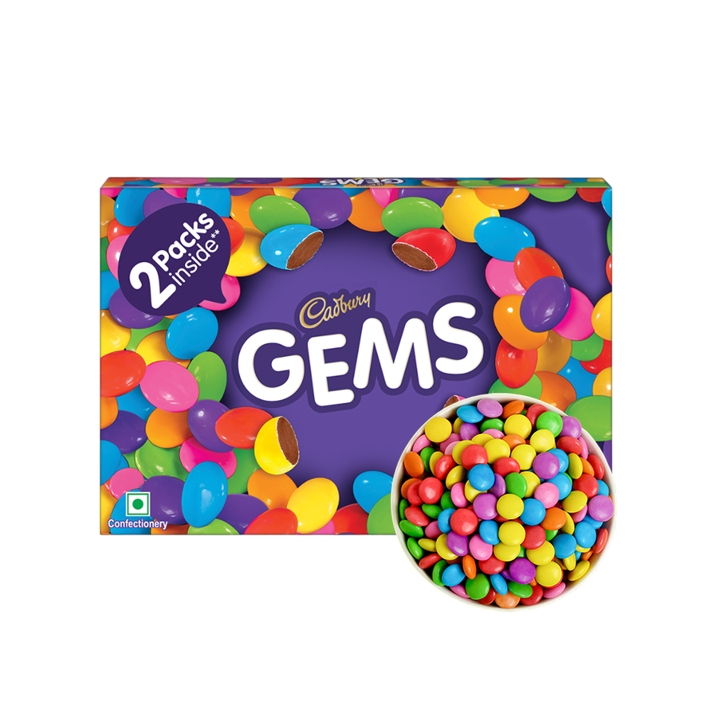 Cadbury Gems Duo Chocolates Pack