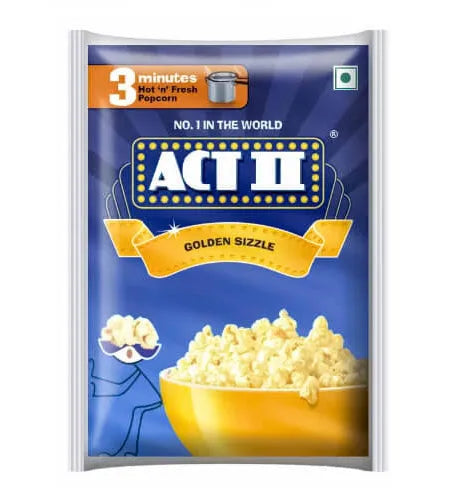 ACT II Instant Classic Salted Popcorn 55Grams