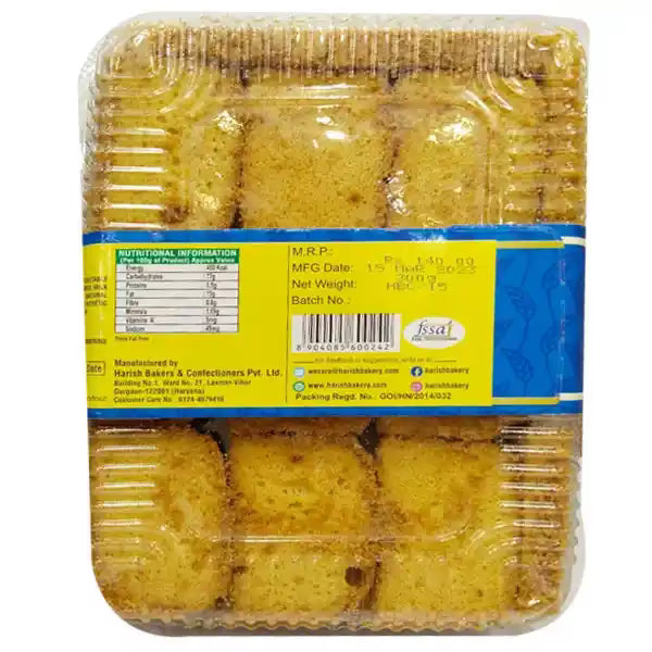 Harish Cake Rusk 350g