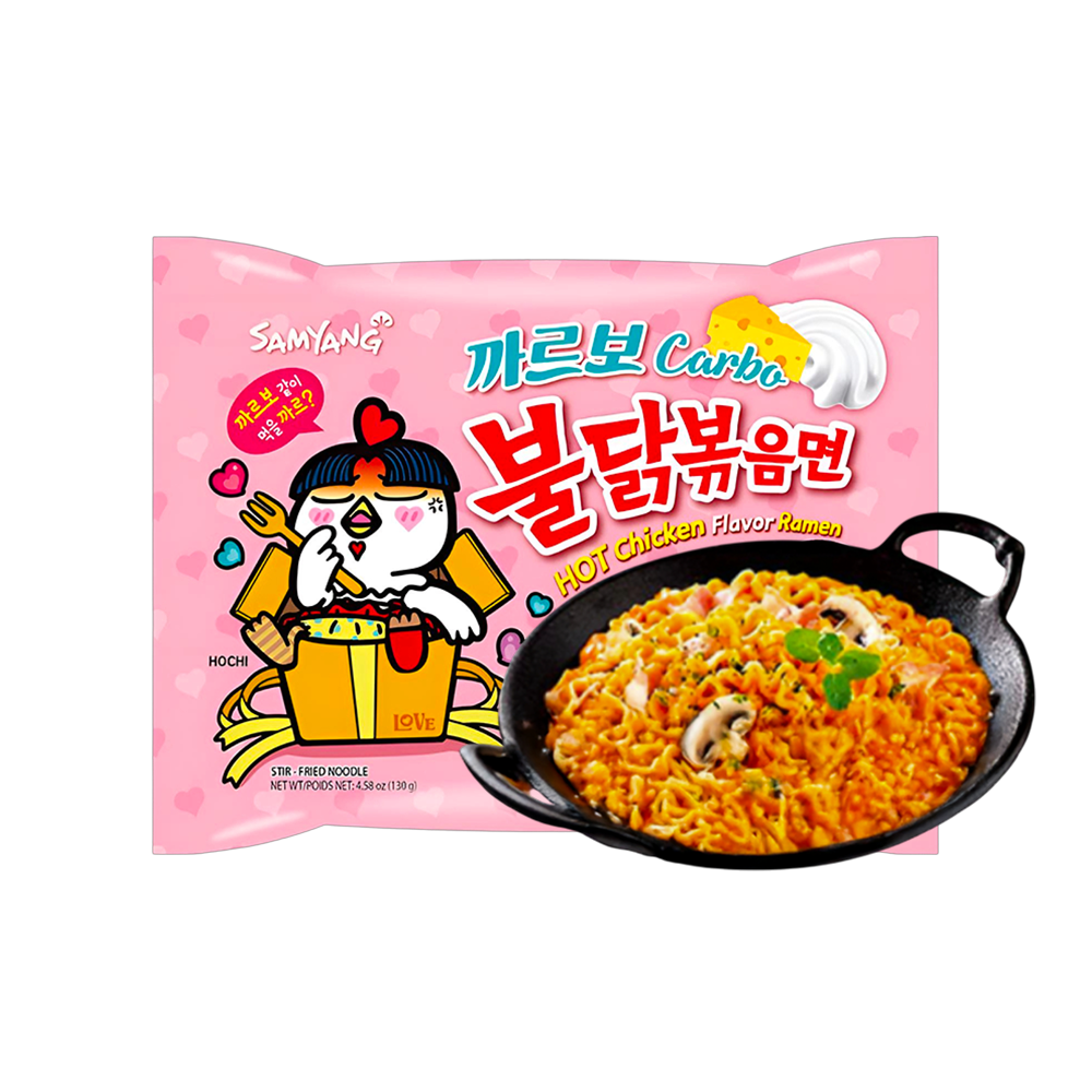 Samyang Ramen Instant Noodles - Carbo Hot Chicken Flavour