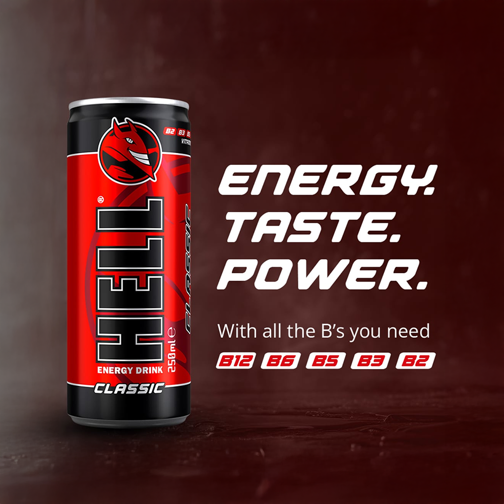Hell Energy Classic Energy Drink - 250ml