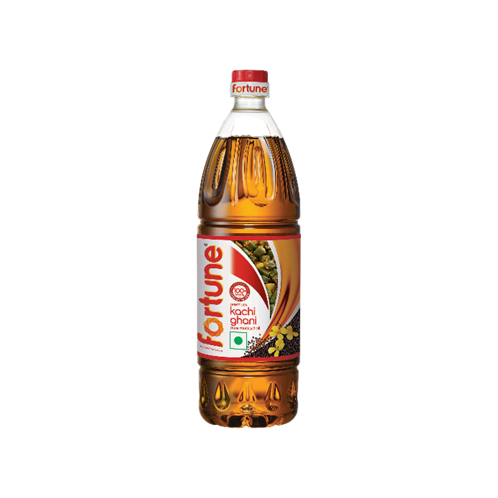 Fortune Premium Kachi Ghani Pure Mustard Oil (910 g)
