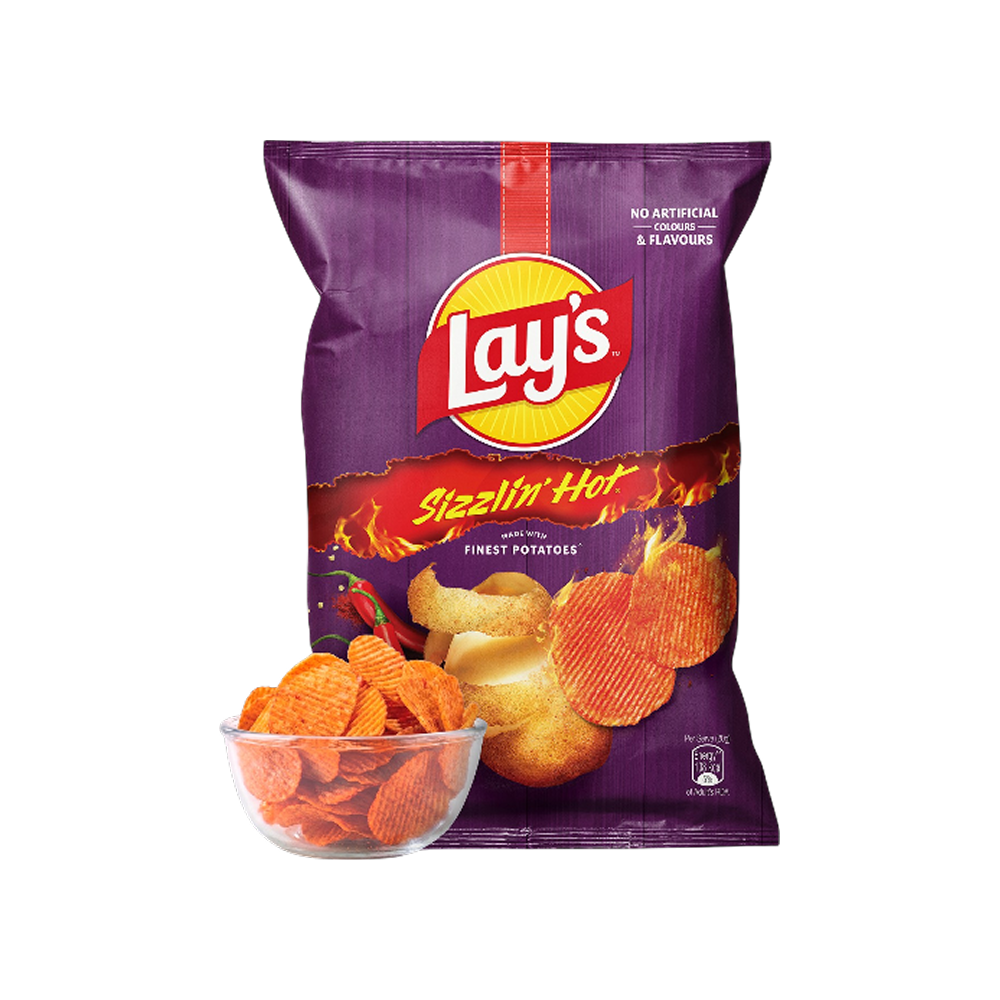 Lay's Sizzling Hot Potato Chips