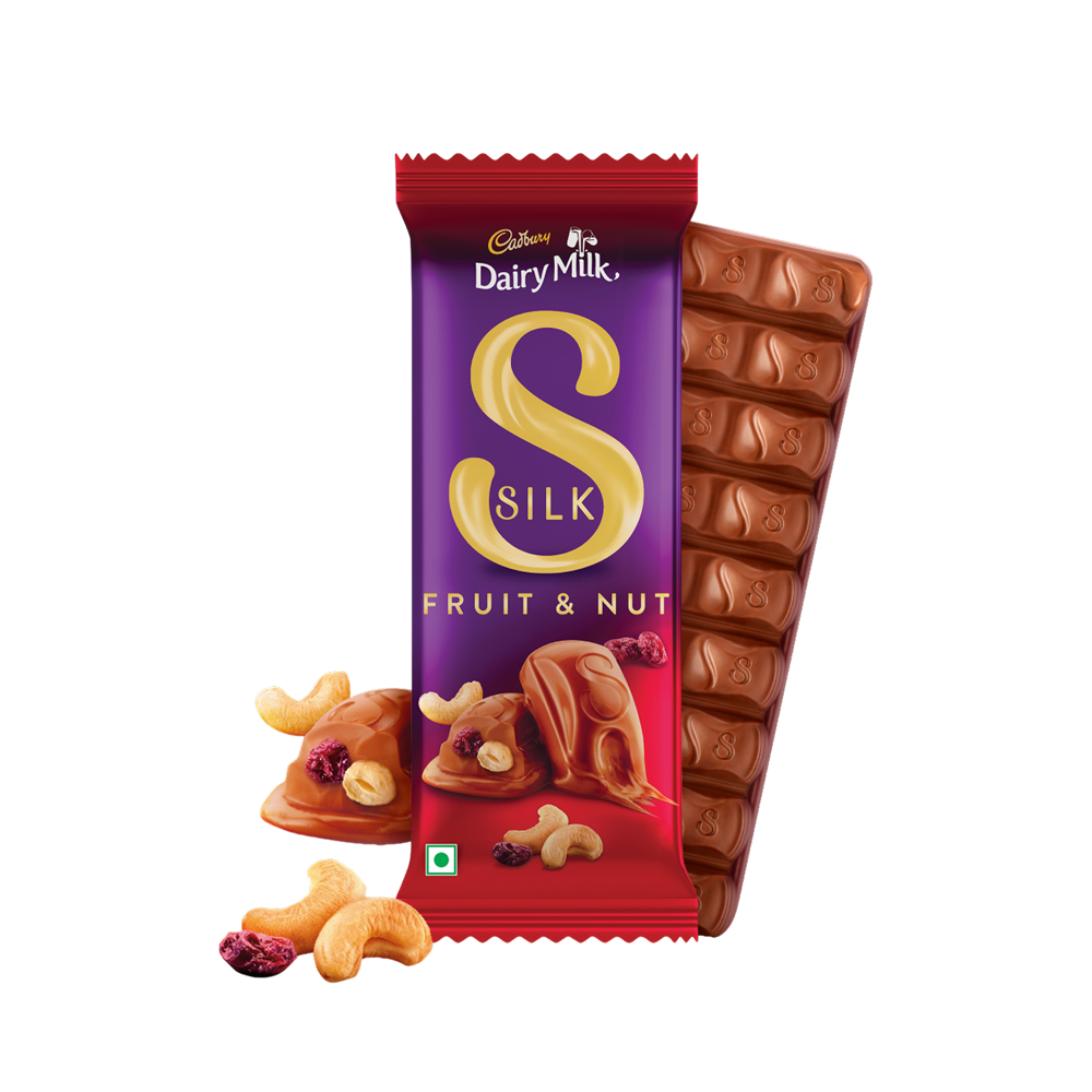 Cadbury Dairy Milk Silk Fruit & Nut Small Milk Chocolate Bar